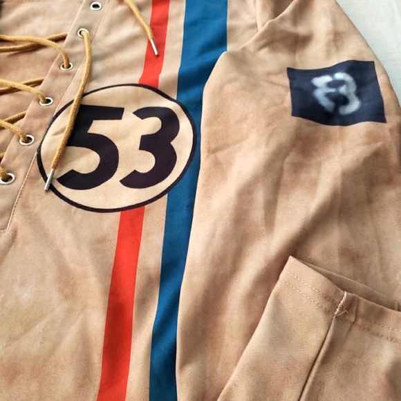 NWOT vintage look lightweight racing hoody - Picture 8 of 8